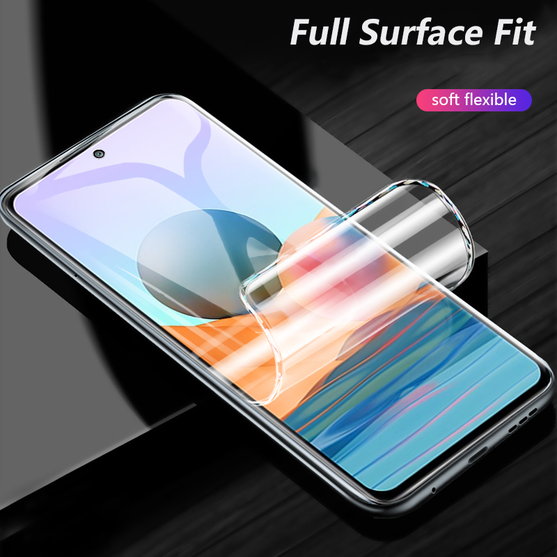 Bakeey-for-Xiaomi-Redmi-Note-10-Accessories-Set-HD-Automatic-Repair-Soft-Hydrogel-Film-Screen-Protec-1833483-5